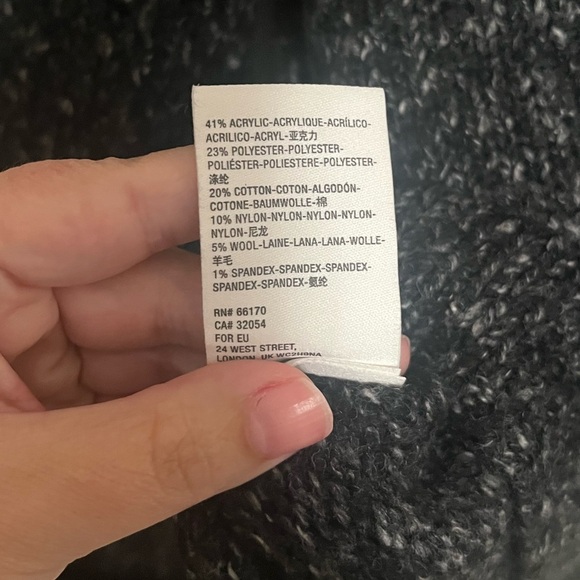 Anthropologie Wool Blend Wide Cuffed Sleeve Sweater Size Small - Picture 9 of 12